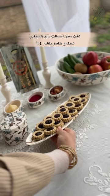 هفت سین های ۱۴۰۴ ست ۶تکه کاسه ویک عدد دیس رولت و ست دوتکه شکلات خوری