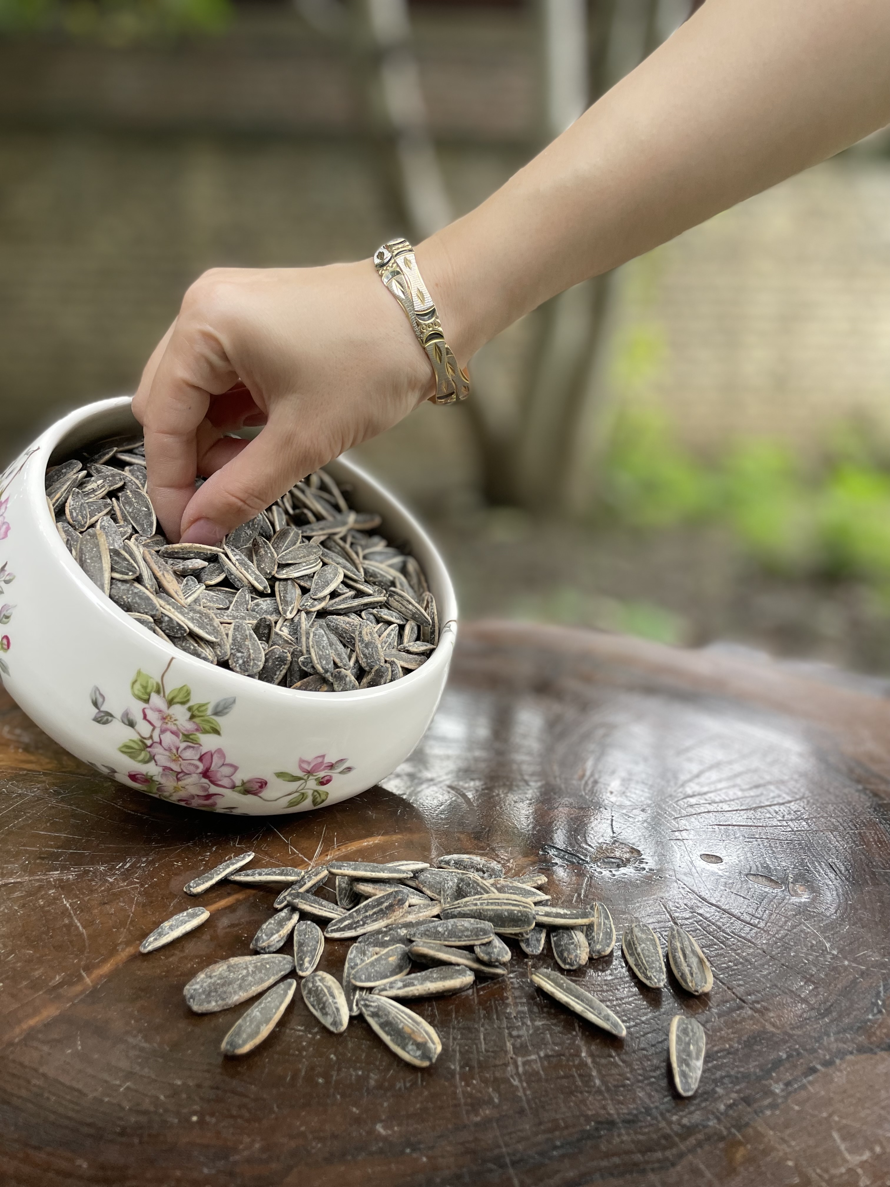 کاسه ی اجیل سرامیکی سایز بزرگ چرخشی